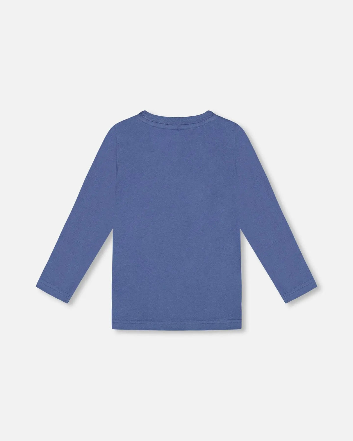 T-Shirt With Applique Blue | Deux par Deux | Jenni Kidz