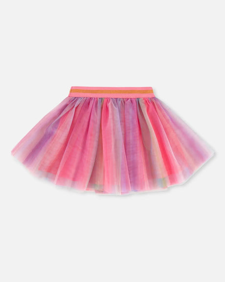 Tulle Skirt Rainbow Stripe | Deux par Deux | Jenni Kidz