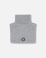 Turtleneck Neckwarmer Heather Gray | Deux par Deux | Jenni Kidz