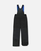 Two-Piece Play Snowsuit With Contrast Jacket Black | Deux par Deux | Jenni Kidz