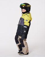 Two-Piece Teknik Snowsuit Colorblocked Light Khaki Green | Deux par Deux | Jenni Kidz