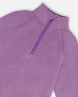 Two Piece Thermal Underwear Set Purple | Deux par Deux | Jenni Kidz