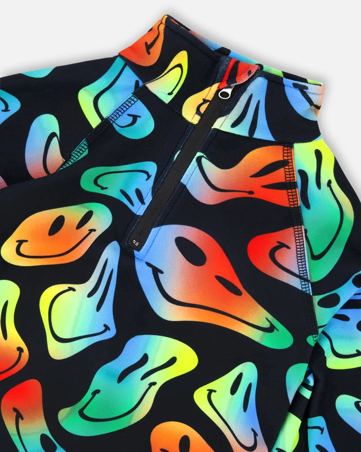 Two-Piece Thermal Underwear Set Smiley Face Boy | Deux par Deux | Jenni Kidz