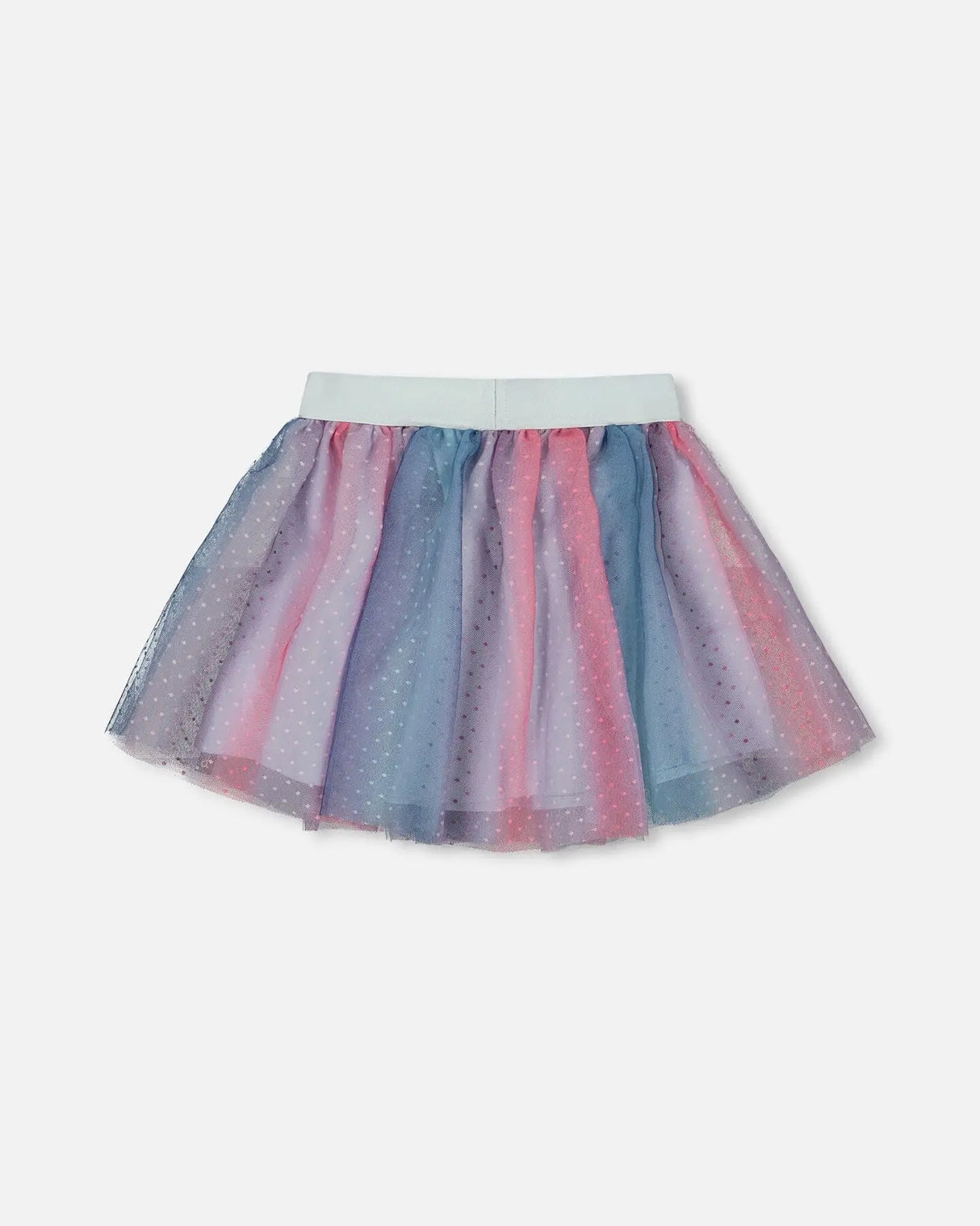 Vertical Striped Tulle Skirt | Deux par Deux | Jenni Kidz
