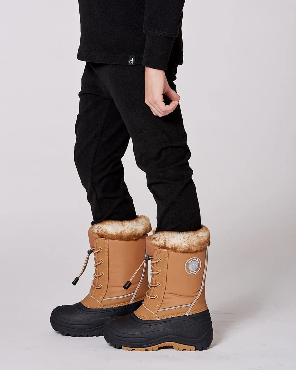 Winter Boots Brown Sugar With Removable Liner | Deux par Deux | Jenni Kidz