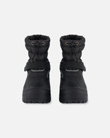 Winter Boots Solid Black | Deux par Deux | Jenni Kidz