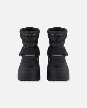 Winter Boots Solid Black | Deux par Deux | Jenni Kidz