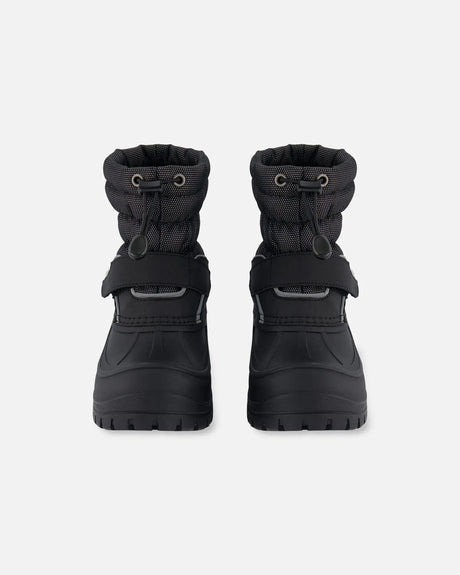 Winter Boots Solid Black | Deux par Deux | Jenni Kidz
