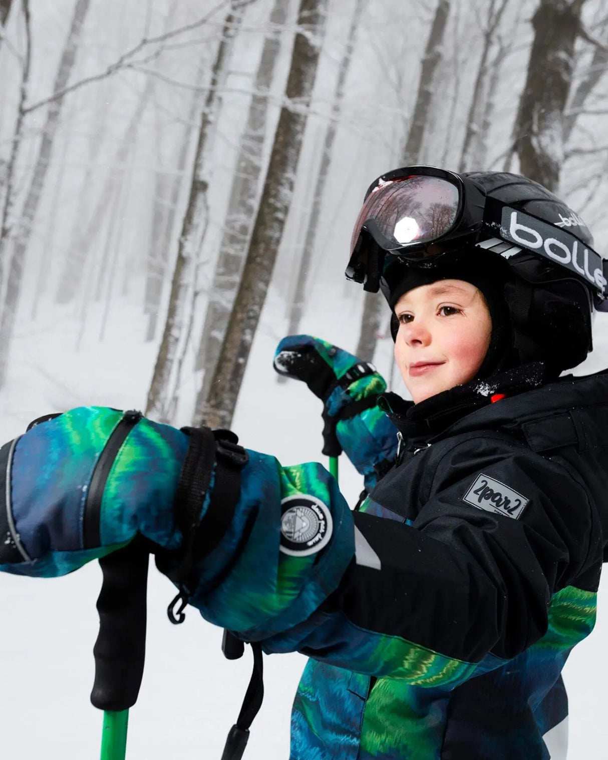 Winter Mittens Teknik Aurora Borealis | Deux par Deux | Jenni Kidz