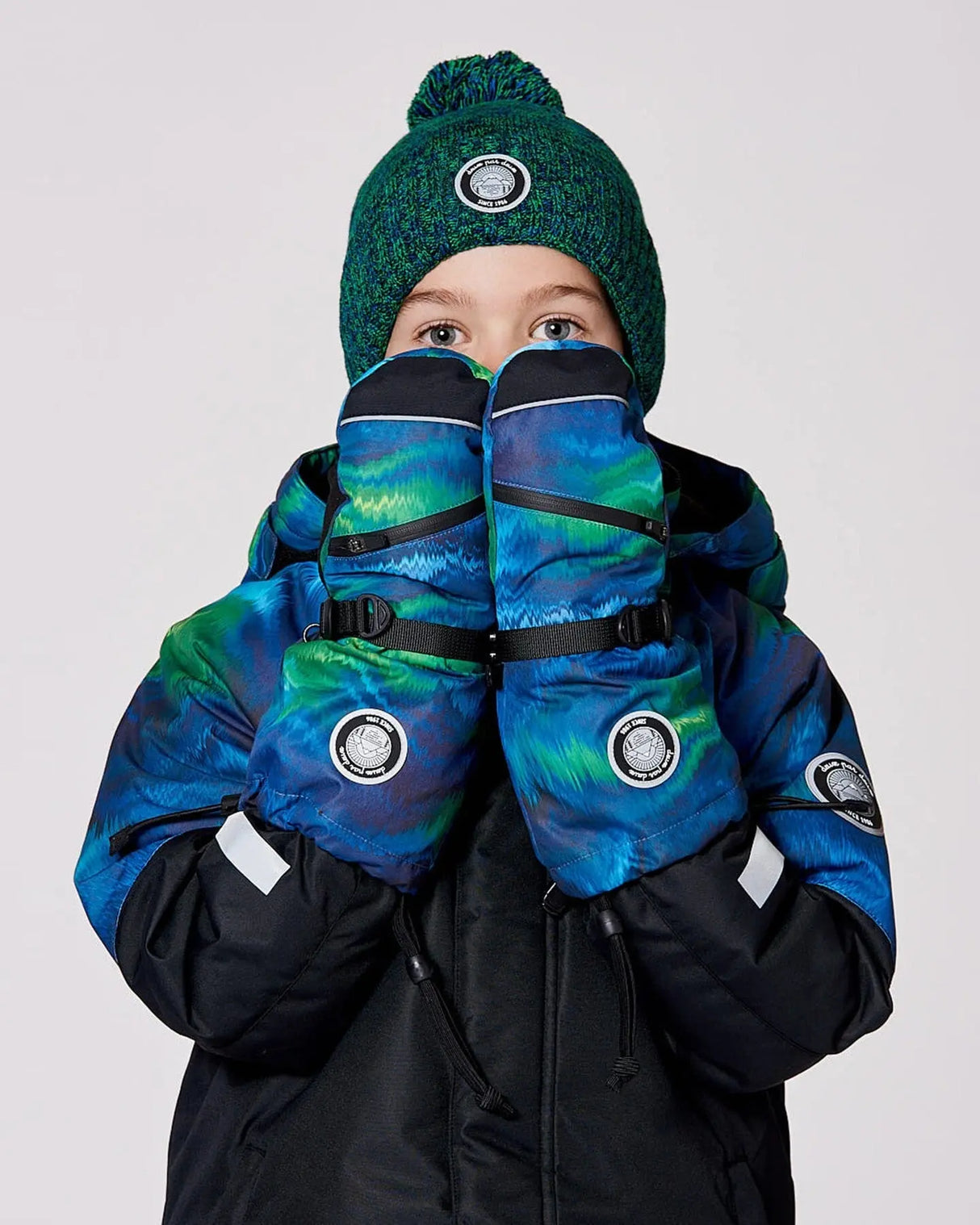 Winter Mittens Teknik Aurora Borealis | Deux par Deux | Jenni Kidz