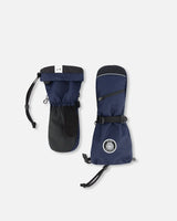 Winter Mittens Teknik Navy Blue | Deux par Deux | Jenni Kidz