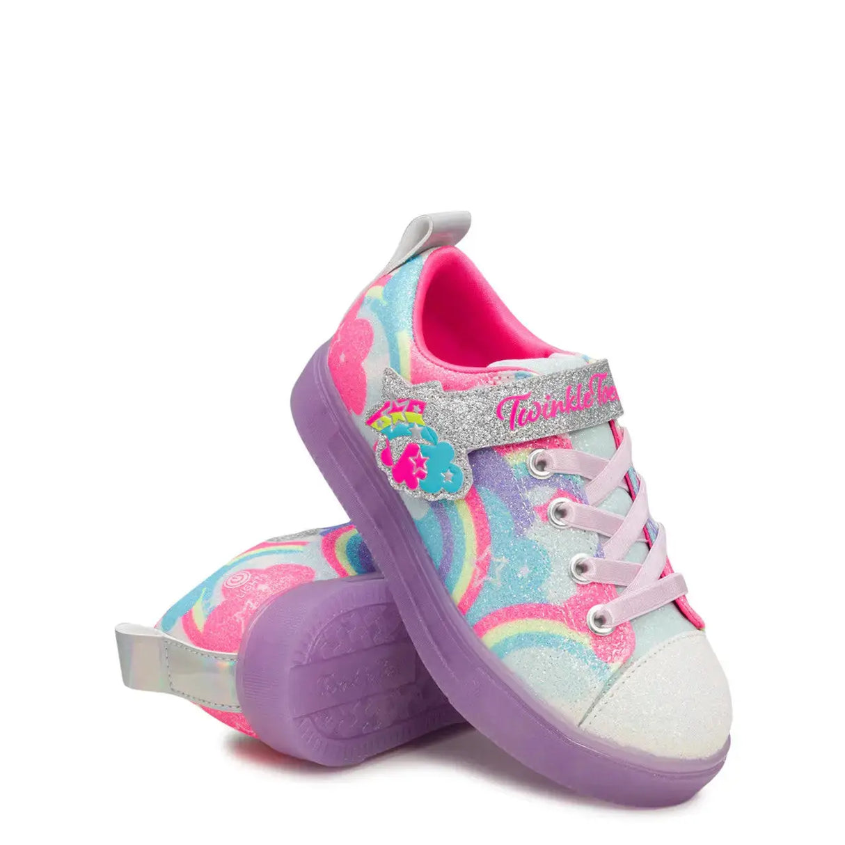 Youth Girls' Twinkle Toes - Sparks Ice 2.0 Shimmering Sky Sneaker | Skechers | Skechers | Jenni Kidz