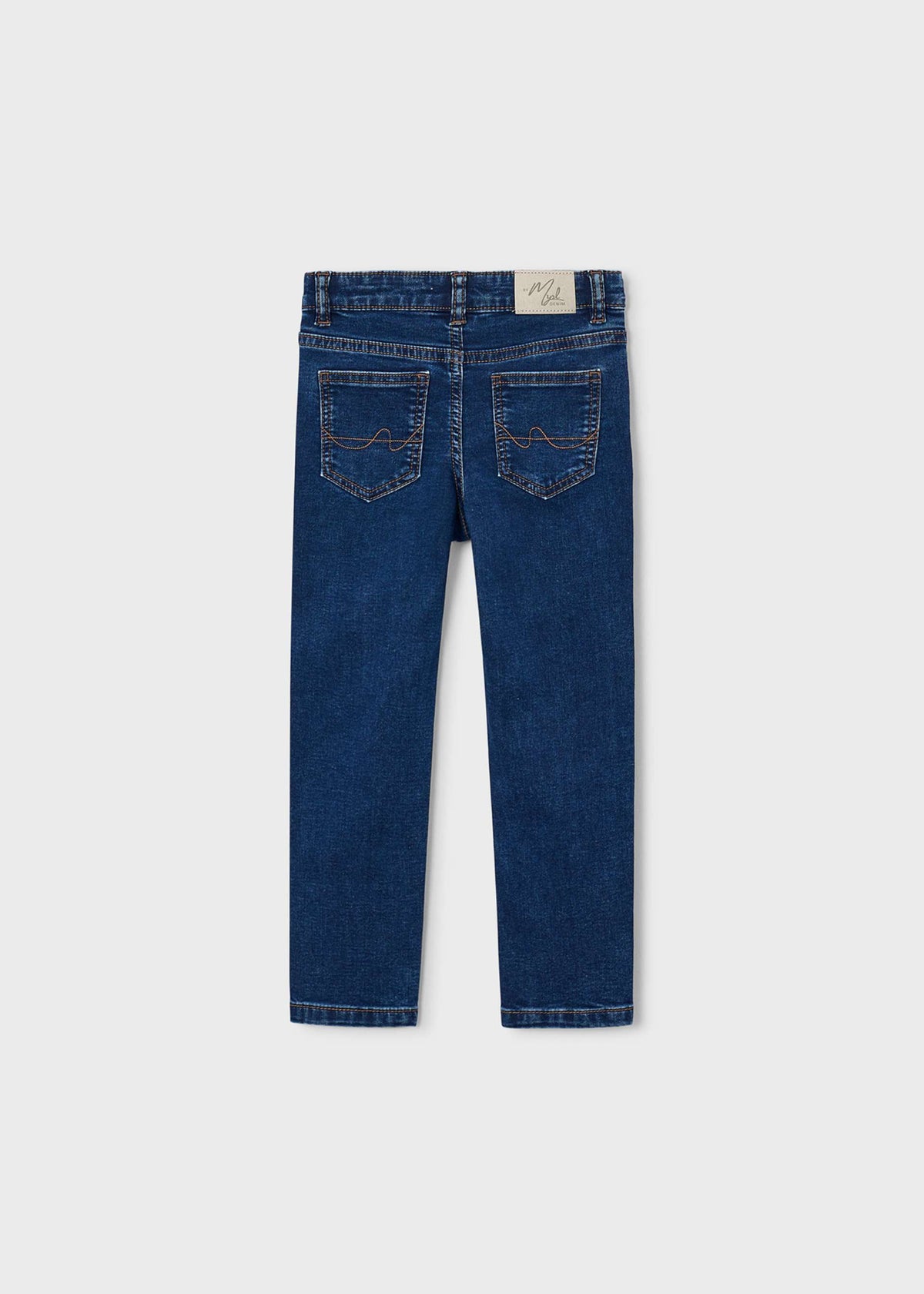 Jogger Fit Long Denim Soft Pants Bébé Garçon | Maire 