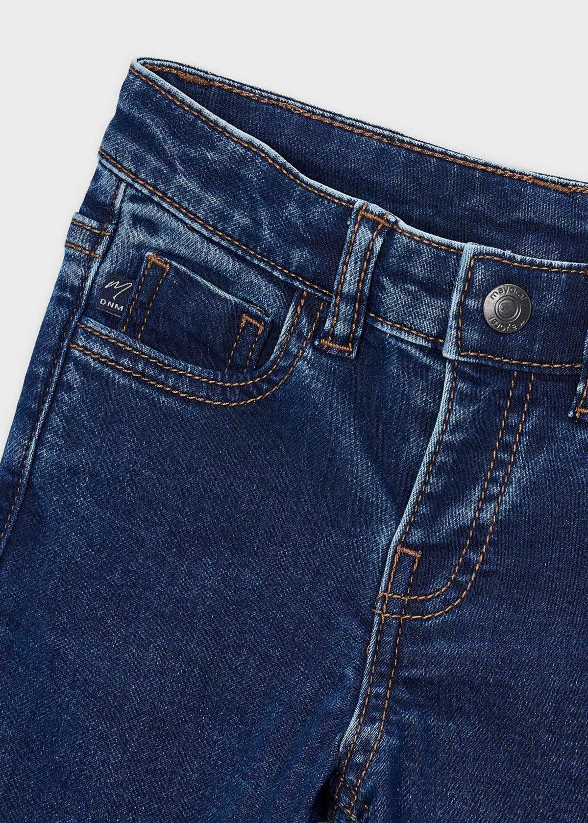 Jogger Fit Long Denim Soft Pants Bébé Garçon | Maire 