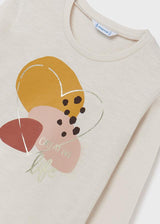Long Sleeve Graphic T-Shirt Garbanzo | Mayoral - Jenni Kidz
