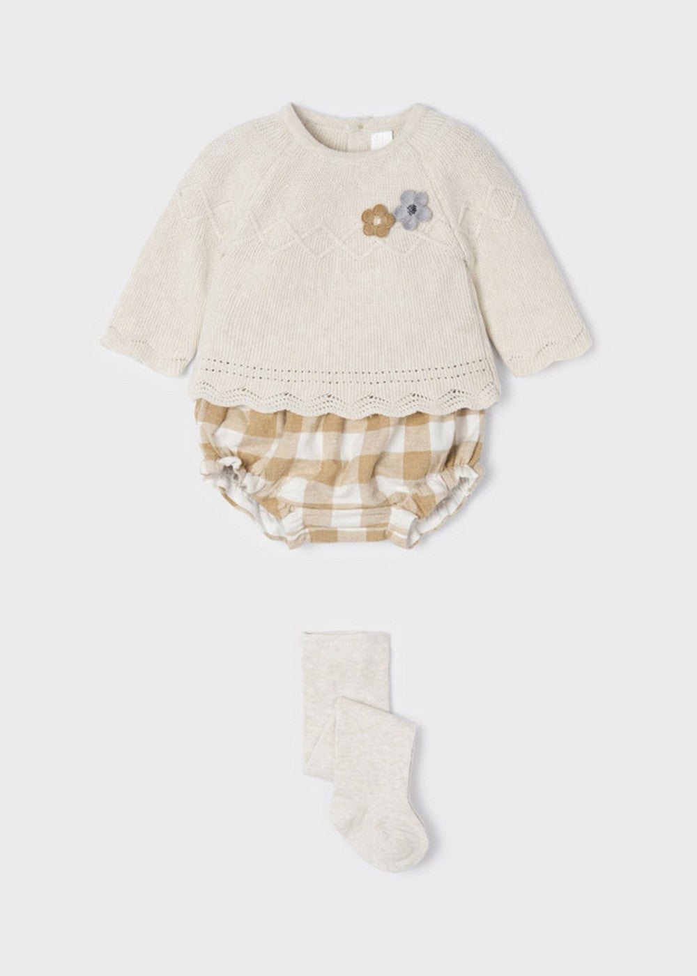 Buy Baby Girl 3-Piece Bloomer, Sweater and Legging Set