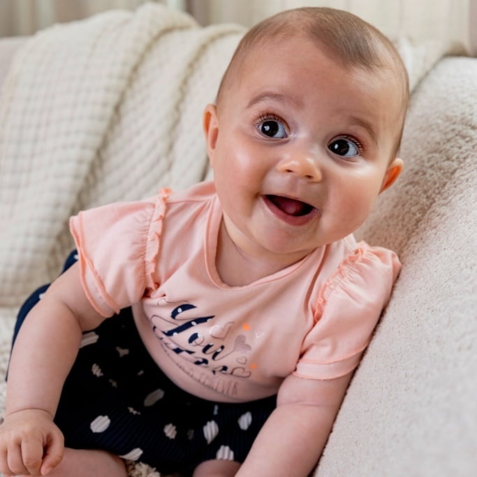 Pink and blue baby girl clearance dress