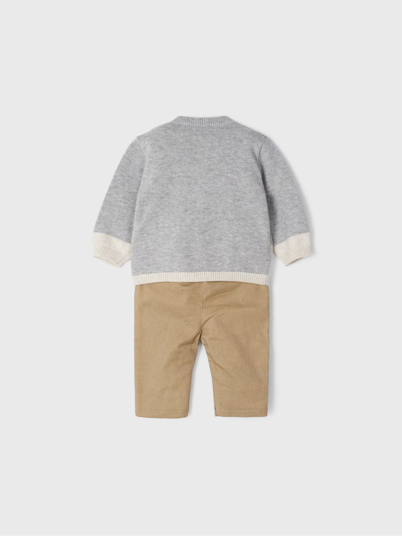 Baby Boy Sweater & Long Trouser Set - Luna Vig | Mayoral - Jenni Kidz