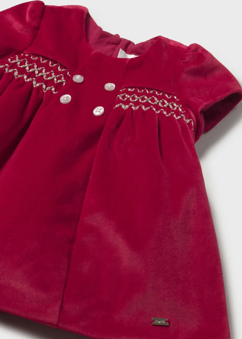 Mayoral Newborn Girl Velvet Dress | Holiday Party Dress Jenni Kidz Mayoral Newborn Girl Velvet Dress | Holiday Party Dress Jenni Kidz