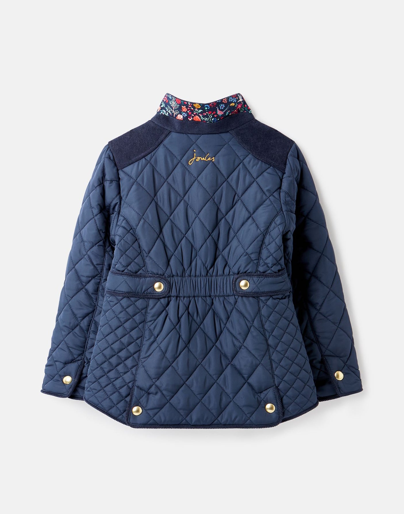 Girls Newdale Recycled Quilted Jacket | Joules - Jenni Kidz