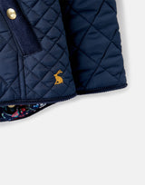Girls Newdale Recycled Quilted Jacket | Joules - Jenni Kidz