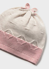 Mayoral newborn 3-piece knit set in Rosa Baby Vigore, sizes 2-18M – product view 5