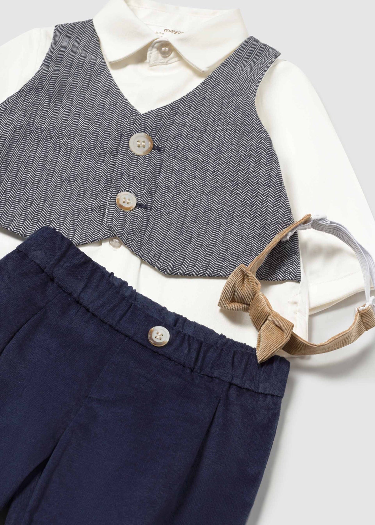 Jogger Fit Long Denim Soft Pants Bébé Garçon | Maire 