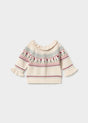 Mayoral newborn girls knit sweater style 2366-48 - product photo 1