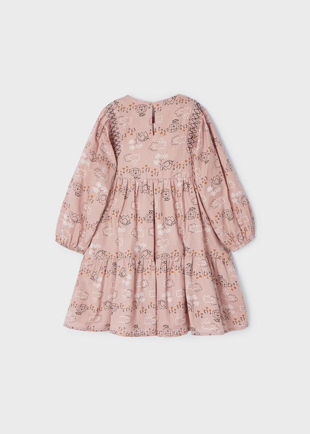 Bell sleeve smock dress best sale