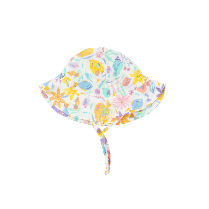 Sun Hat - Tropical Fish Floral | Angel Dear