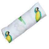 ORGANIC SWADDLE - PARROT-0