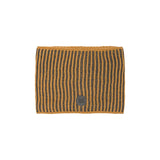 Knitted Neckwarmer Yellow Brown-0