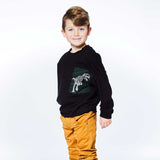 Fleece Top With Printed Dinosaurs-2