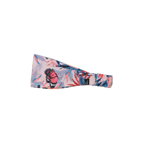 Printed Swimwear Headband Pink & Blue Butterflies-0