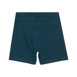 French Terry Short Dark Teal With Pockets-3