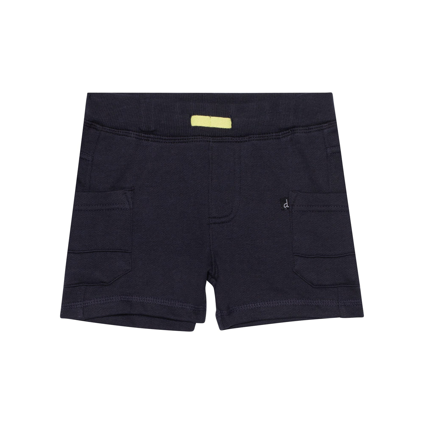 French Terry Short Dark Grey With Pockets-0