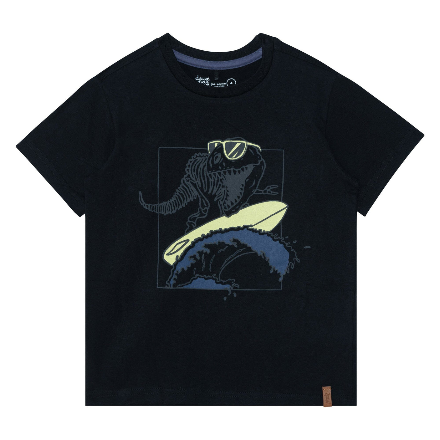 Short Sleeve Graphic T-Shirt Black-0