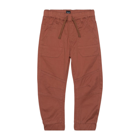 Twill Jogger Pant Rusty Brown-0