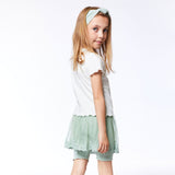 Solid Knotted Headband Frosty Green-2