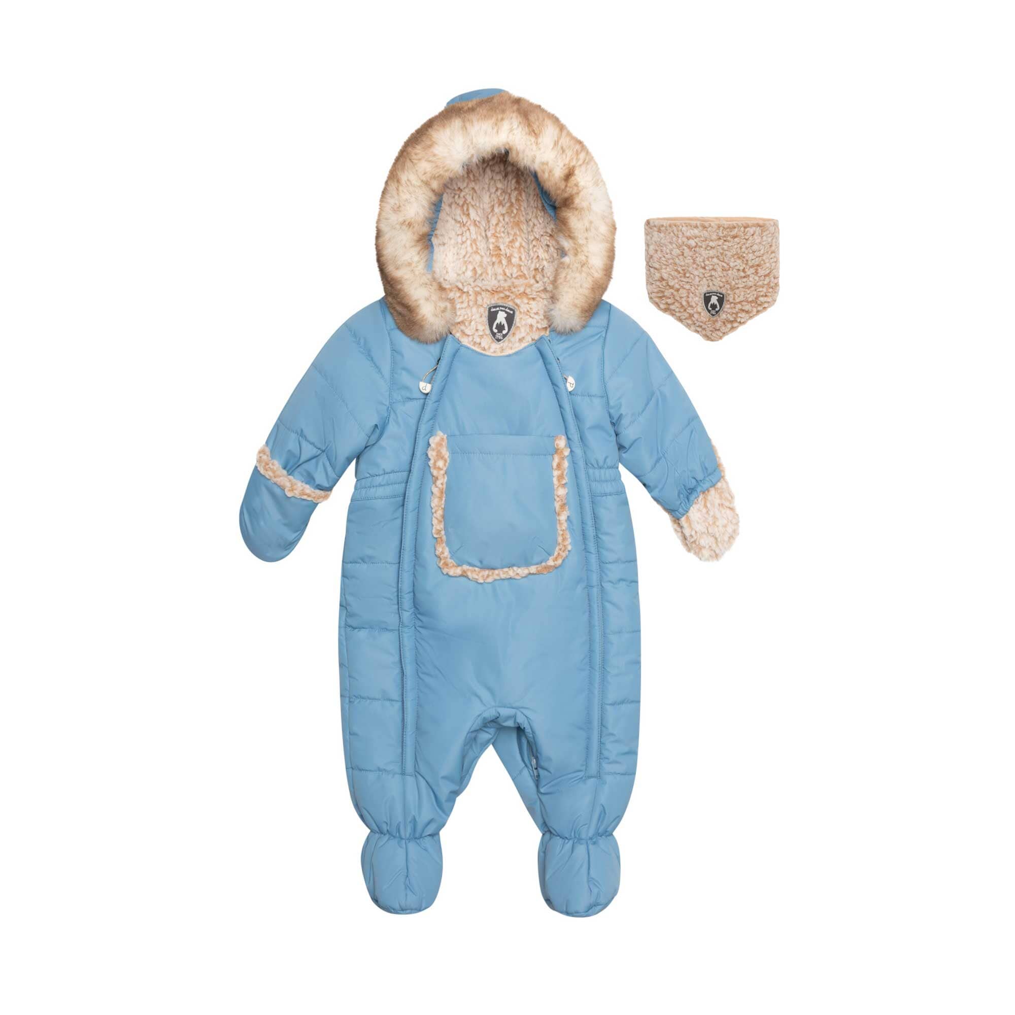 1＋in the family Flora Baby Snowsuits 12m - www
