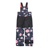 Two Piece Snowsuit Black With Rose Print-6