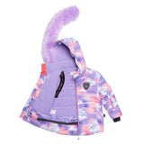Two Piece Snowsuit Unicorns In The Clouds Print With Lavender Pant-4