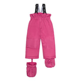 Two Piece Baby Snowsuit Fuchsia With Snowy Forest Print-6