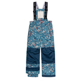 Two Piece Snowsuit Ancient Rose With Spring Flower Print-5