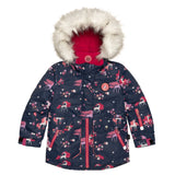 Two Piece Snowsuit Rose With Unicorns In The Wind Print-4