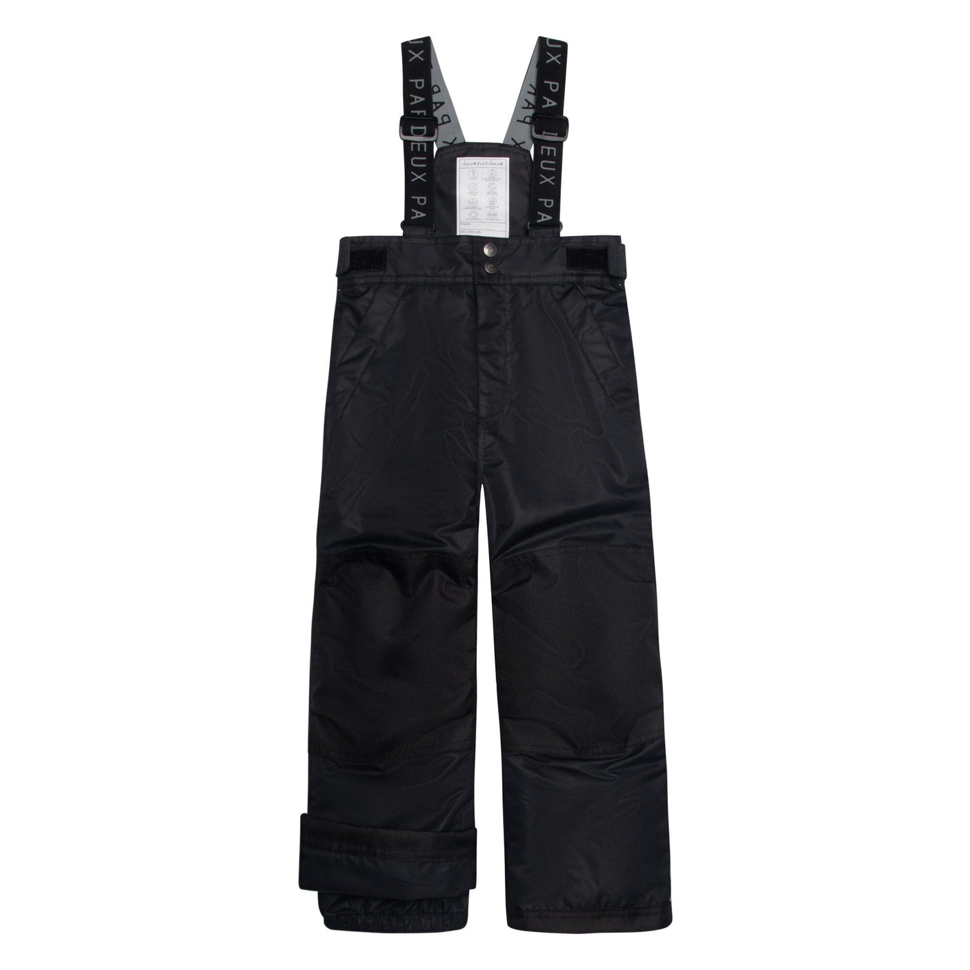 Two Piece Snowsuit Black With Forest Print-6