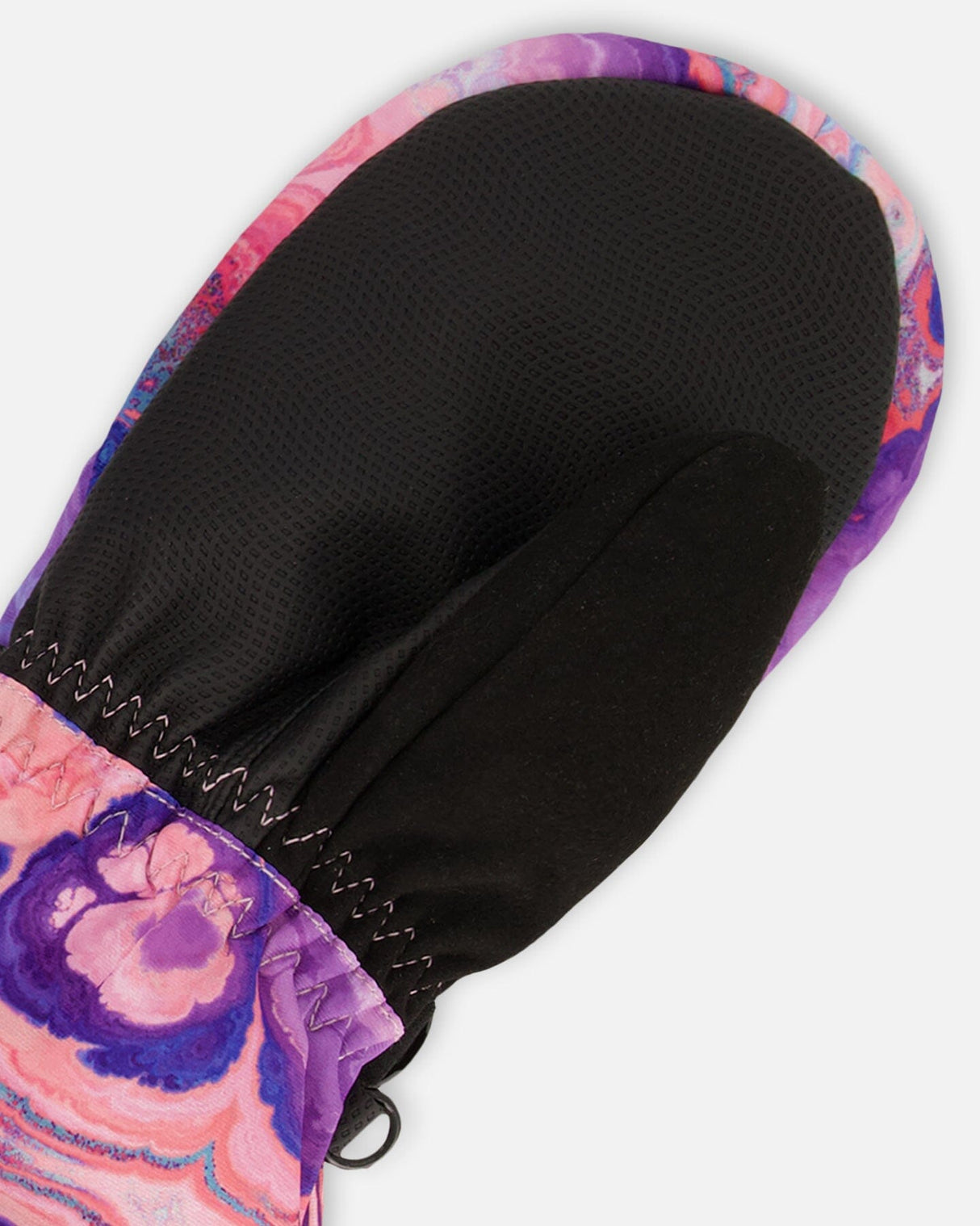 Mittens With Straps In Geode Print-2