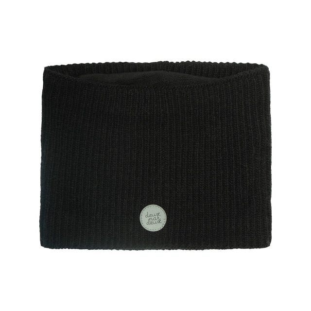 Knit Neckwarmer Black-0