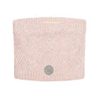 Textured Knitted Neckwarmer Light Pink-0