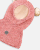 Knitted Balaclava Powder Pink-0